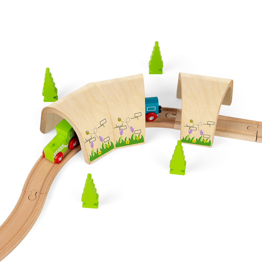 Curved Tunnel-Bigjigs Rail-Yes Bebe