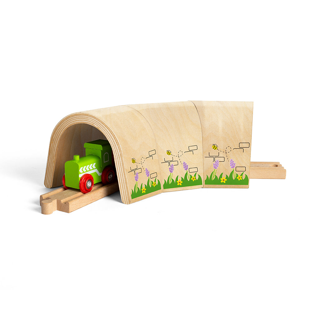 Curved Tunnel-Bigjigs Rail-Yes Bebe