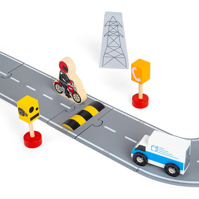 Roadway Accessory Pack-Bigjigs Rail-Yes Bebe