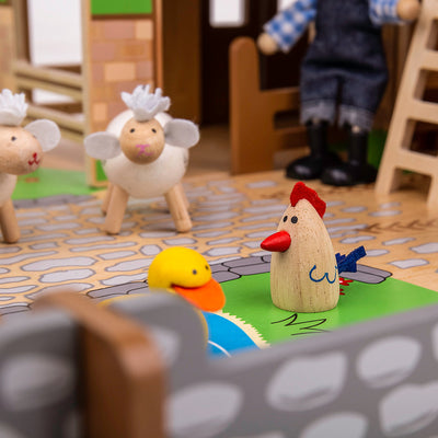 Cobblestone Farm Toy Playset