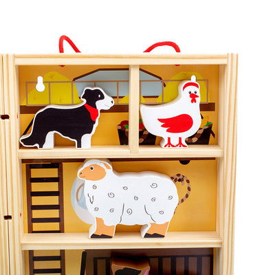 Farm Animal Playbox-Farm Playset-Bigjigs Toys-Yes Bebe