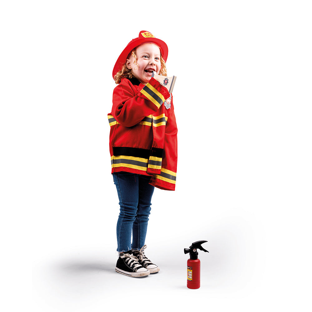 Firefighter Dress Up (Without Helmet)-Bigjigs Toys-Yes Bebe