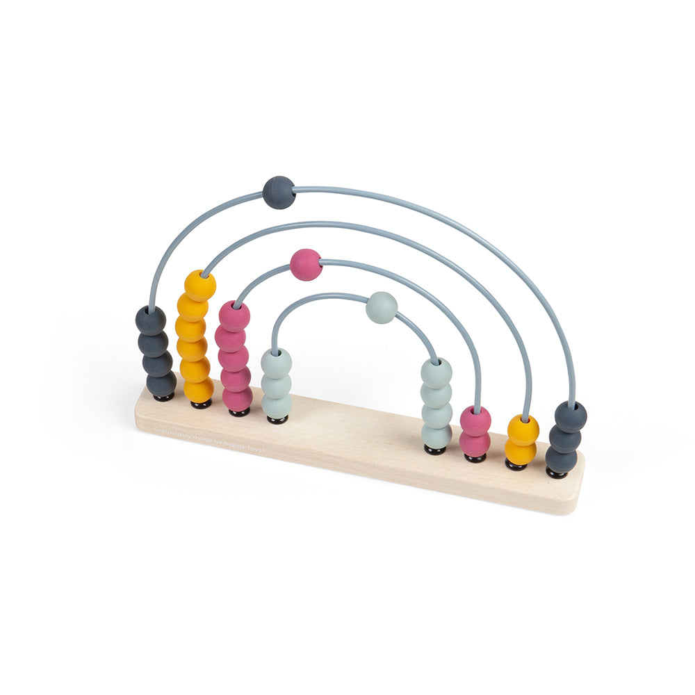 Rainbow Abacus-Bigjigs Toys-Yes Bebe