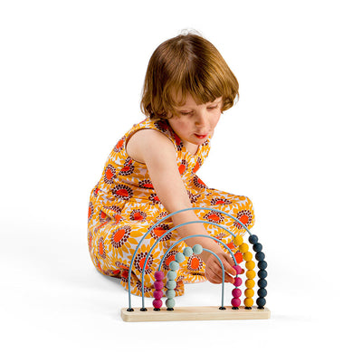 Rainbow Abacus-Bigjigs Toys-Yes Bebe