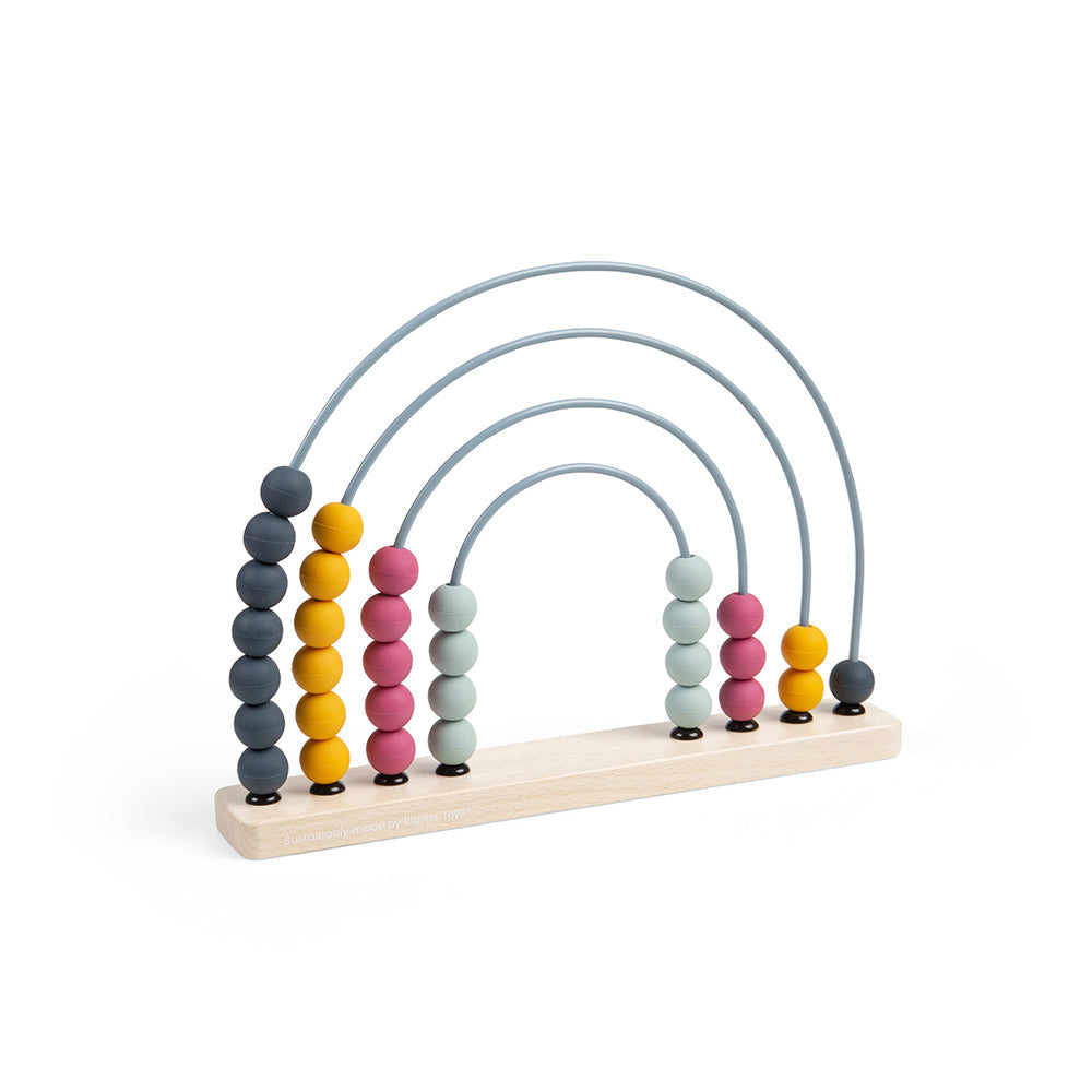 Rainbow Abacus-Bigjigs Toys-Yes Bebe