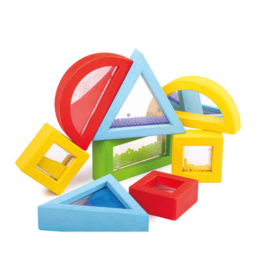 Rainbow Sensory Shapes Toy