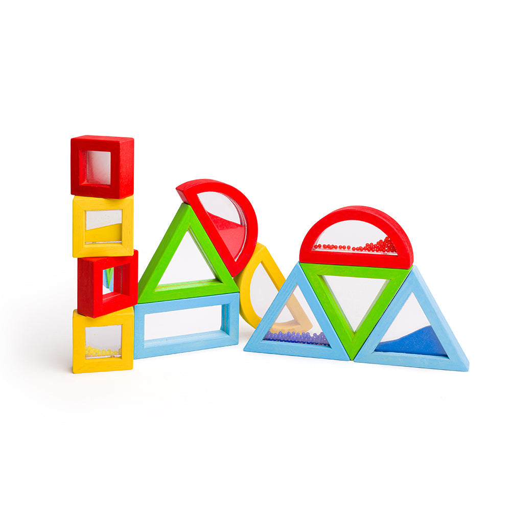 Rainbow Sensory Shapes Toy