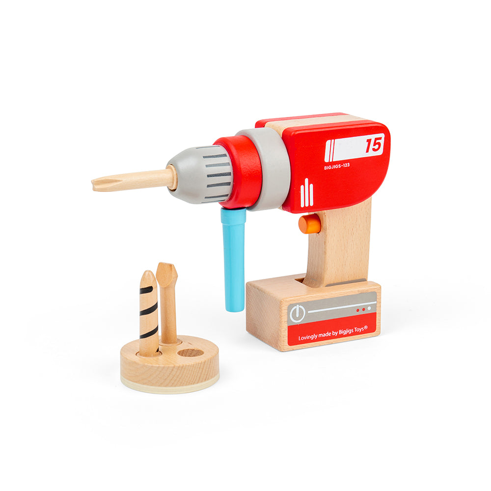 Wooden Drill-Bigjigs Toys-Yes Bebe