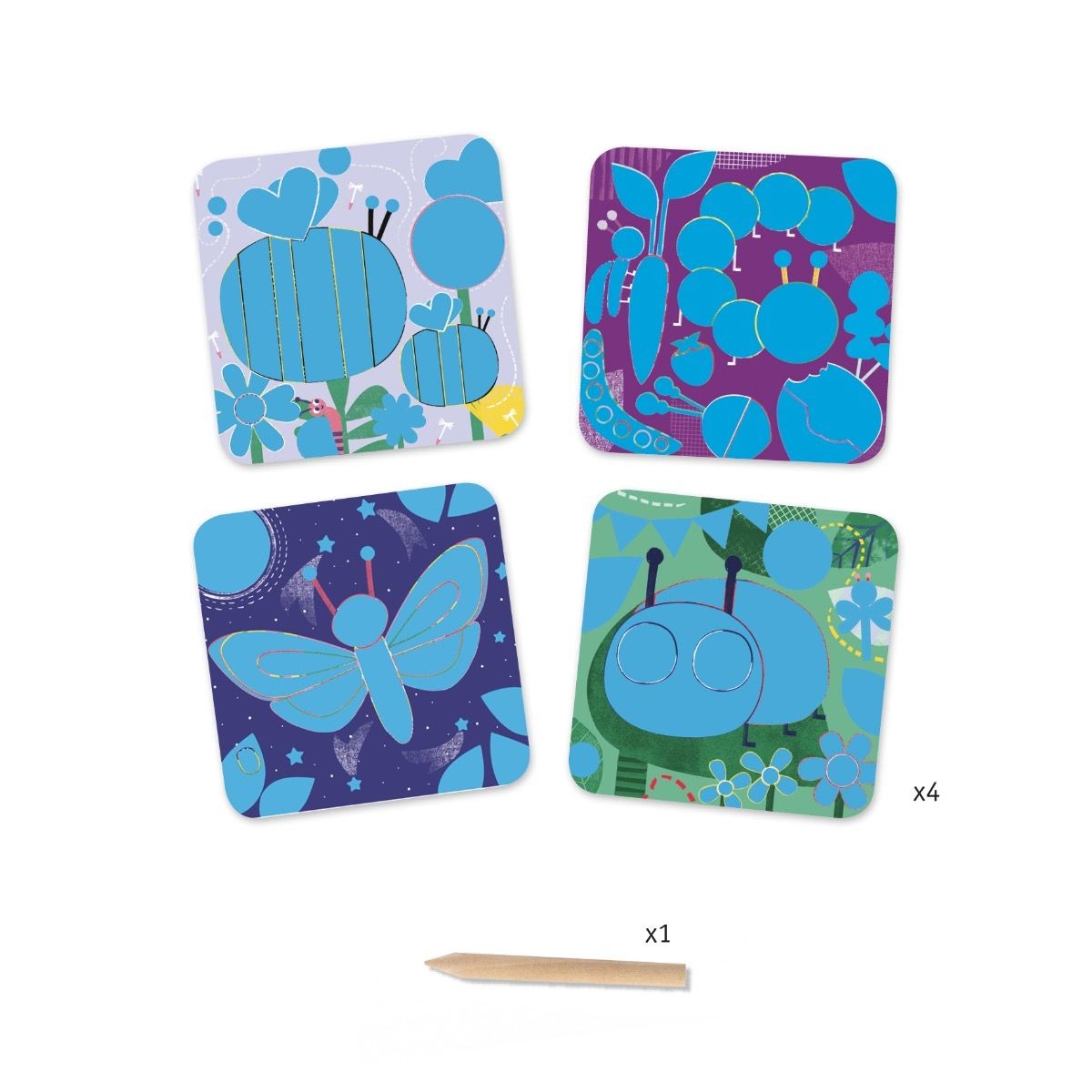 Bugs - Small Gifts For Little Ones - Scratch Cards