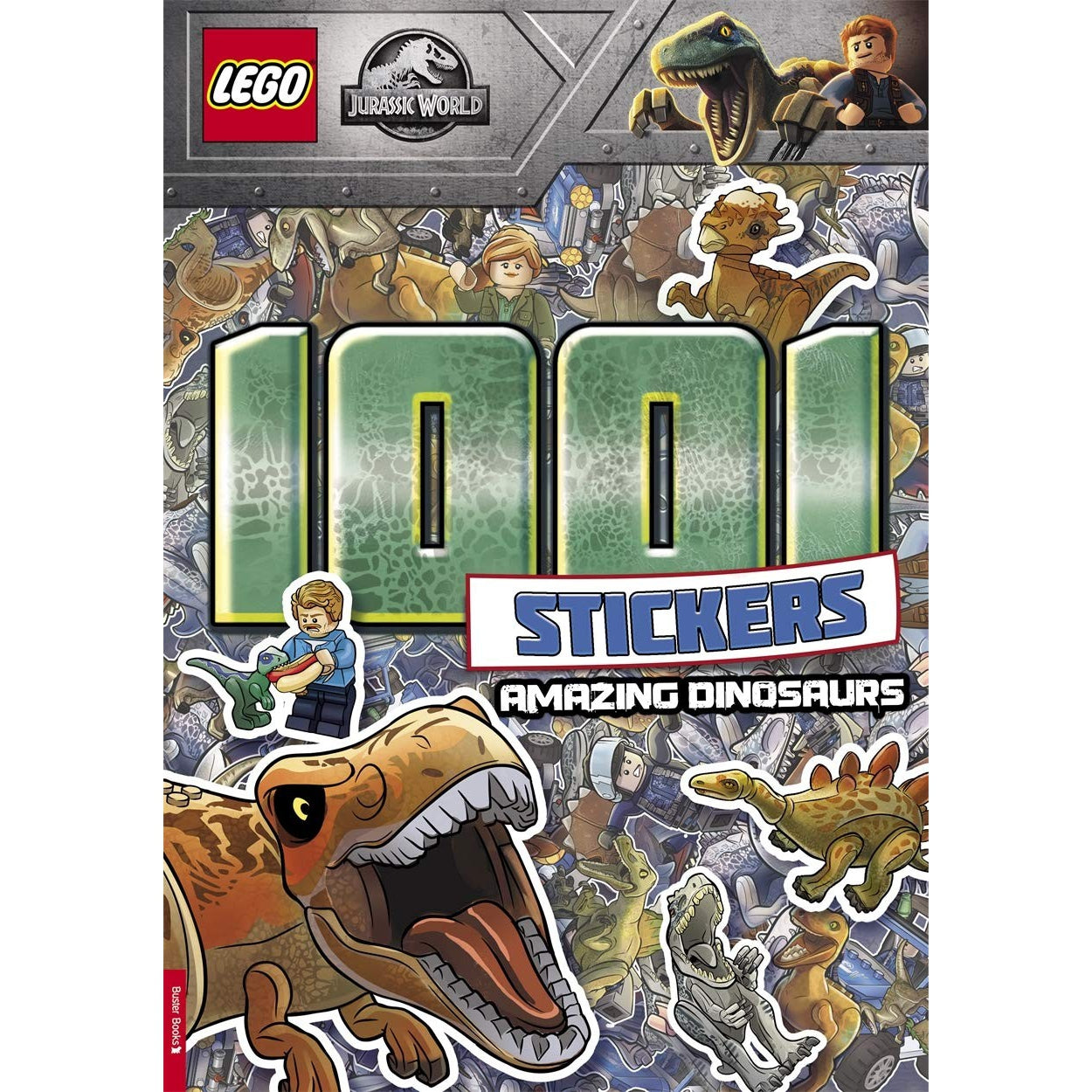 Legoâ® Jurassic Worldâ„¢: 1001 Stickers: Amazing Dinosaurs