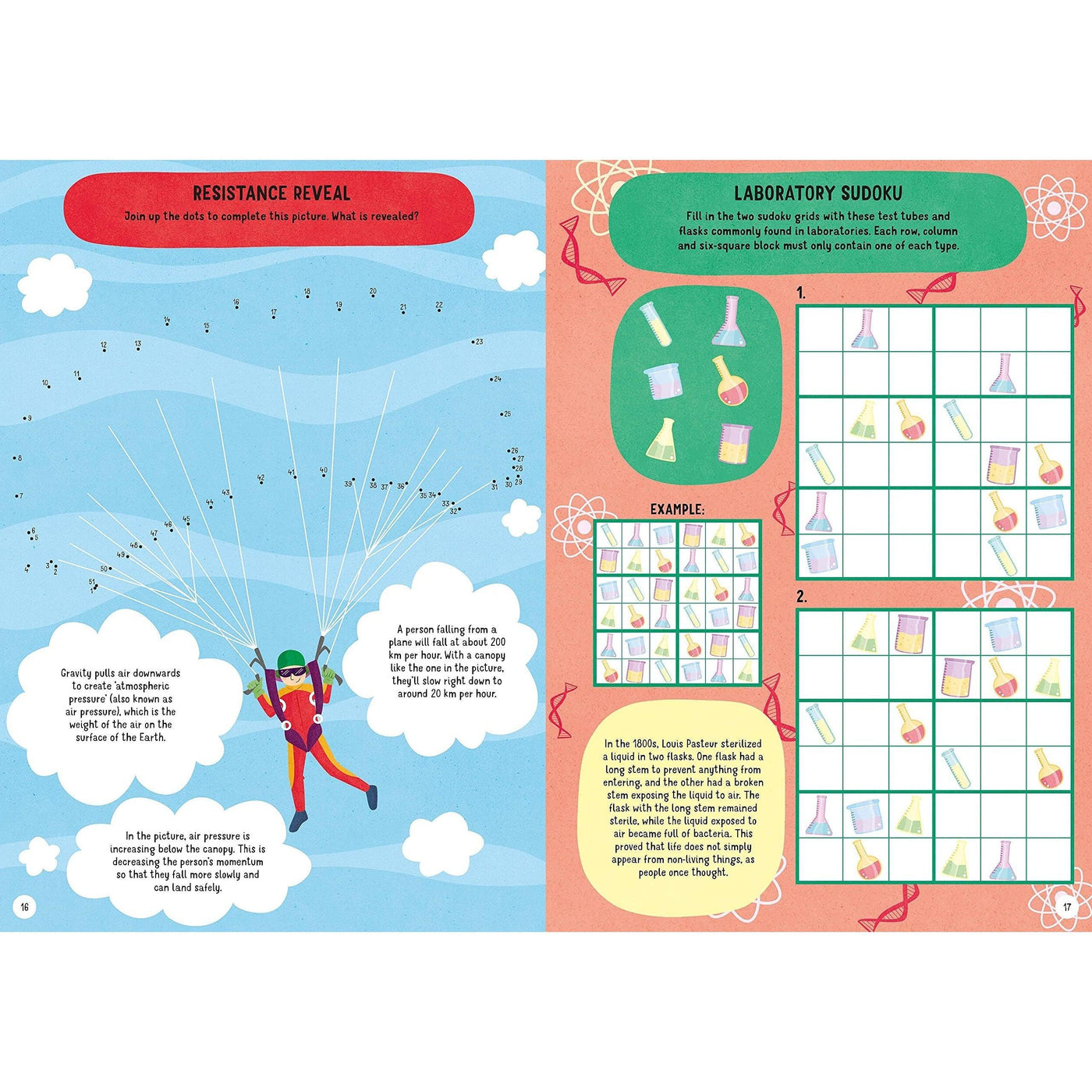 The Big Science Activity Book: Fun Fact-Filled Stem Puzzles For Kids To Complete - Damara Strong & Georgie Fearns