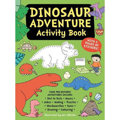Dinosaur Adventure Activity Book