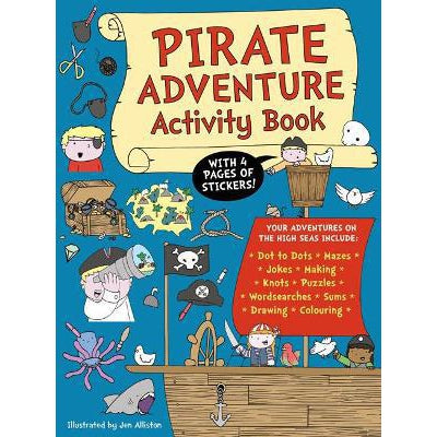 Pirate Adventure Activity Book