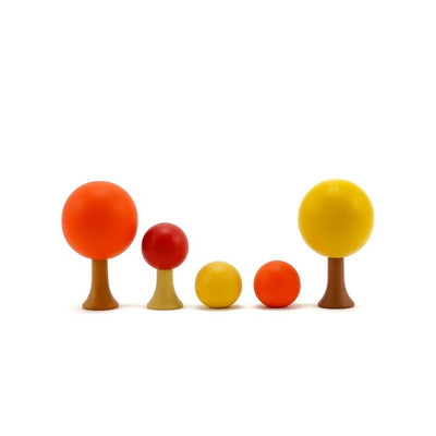 CLiCQUES Wooden Magnetic Set - Mini Autumn Garden