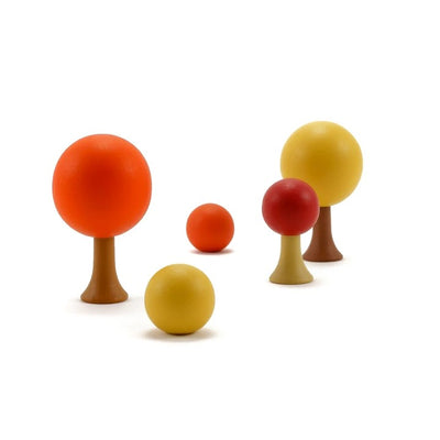 CLiCQUES Wooden Magnetic Set - Mini Autumn Garden