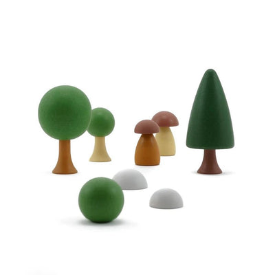 CLiCQUES Wooden Magnetic Set - Summer Garden