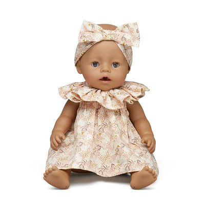 Doll's Collar & Hairband - GOTS Organic Cotton Aurora