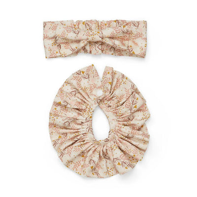 Doll's Collar & Hairband - GOTS Organic Cotton Aurora