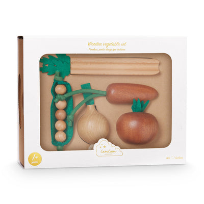 Wooden Vegetables - 100% Natural Wood