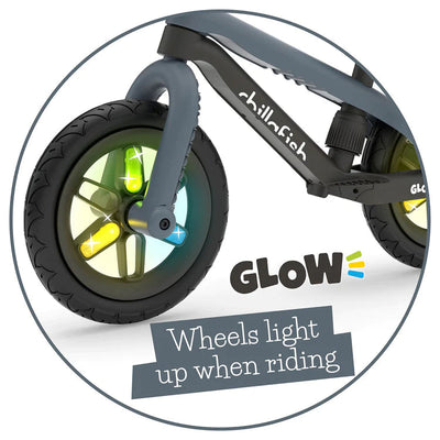 BMXie Balance Bike - Glow Anthracite