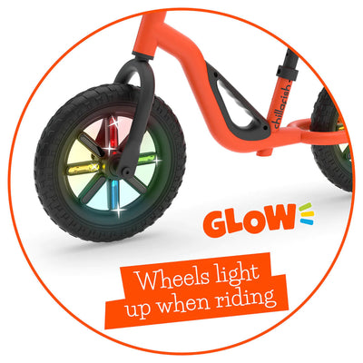 Charlie Glow Balance Bike - Orange