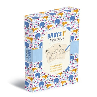 Baby's 1st Flash Cards: A keepsake gift created by baby's family and friends!