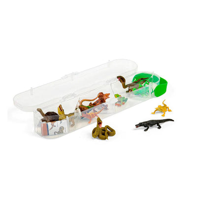 Box of Mini Reptiles & Amphibians