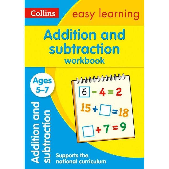 Collins Easy Learning Ks1 - Addition And Subtraction Workbook Ages 5-7