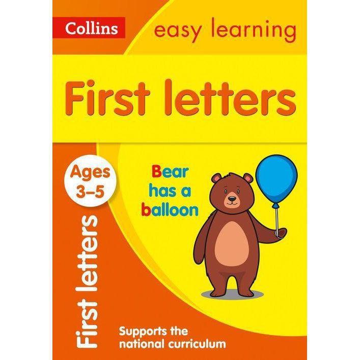 Collins Easy Learning Preschool - First Letters Ages 3-5