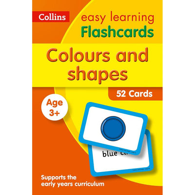 Colours And Shapes Flashcards: Prepare For Preschool With Easy Home Learning (Collins Easy Learning Preschool)