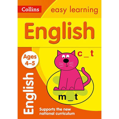 English Ages 3-5: Prepare For School With Easy Home Learning (Collins Easy Learning Preschool)