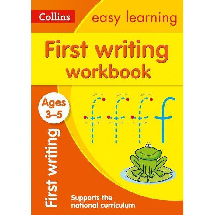 First Writing Workbook Ages 3-5: Ideal For Home Learning (Collins Easy Learning Preschool)