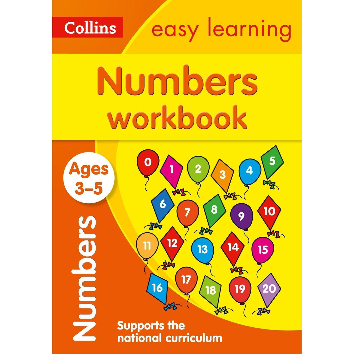 Numbers Workbook Ages 3-5: Prepare for Preschool with easy home learning (Collins Easy Learning Preschool)