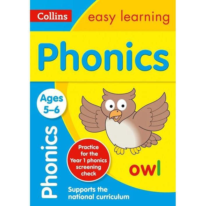Phonics Ages 5-6: Ideal For Home Learning (Collins Easy Learning Ks1)