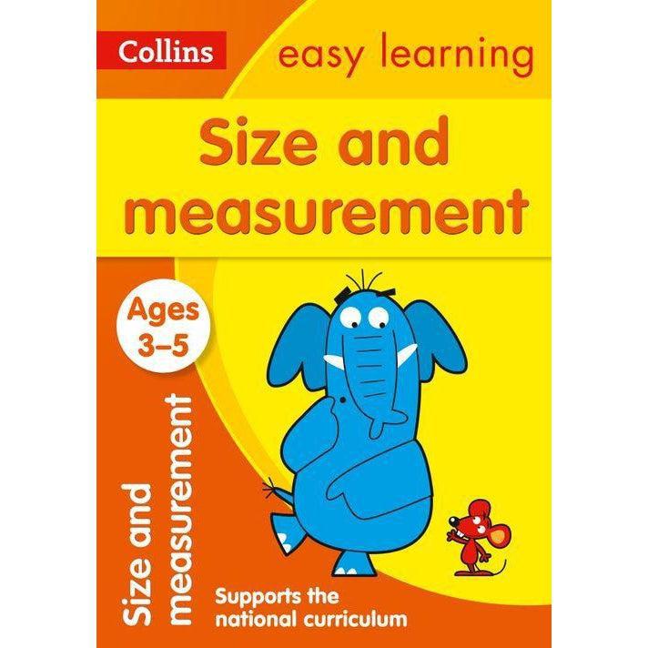 Size And Measurement Ages 3-5: Ideal For Home Learning (Collins Easy Learning Preschool)
