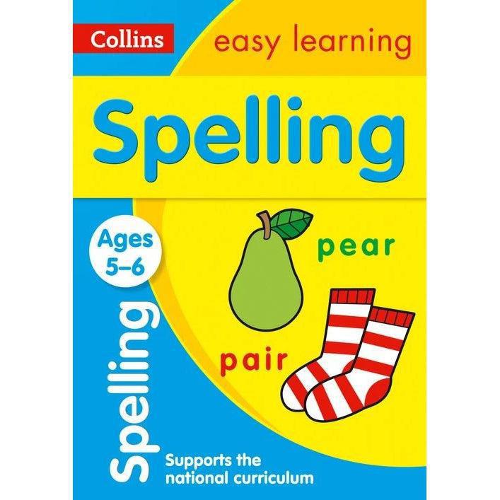 Spelling Ages 5-6: Ideal For Home Learning (Collins Easy Learning Ks1)