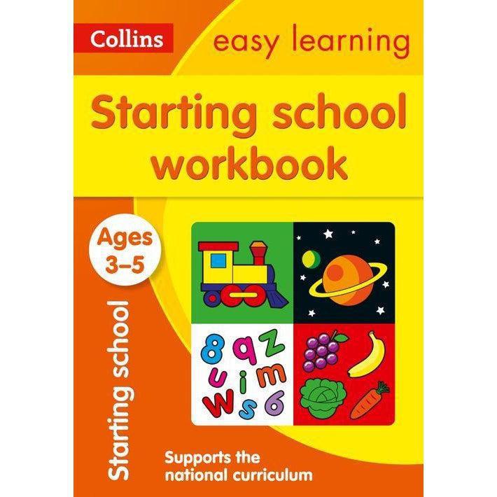 Starting School Workbook Ages 3-5: Ideal For Home Learning (Collins Easy Learning Preschool)