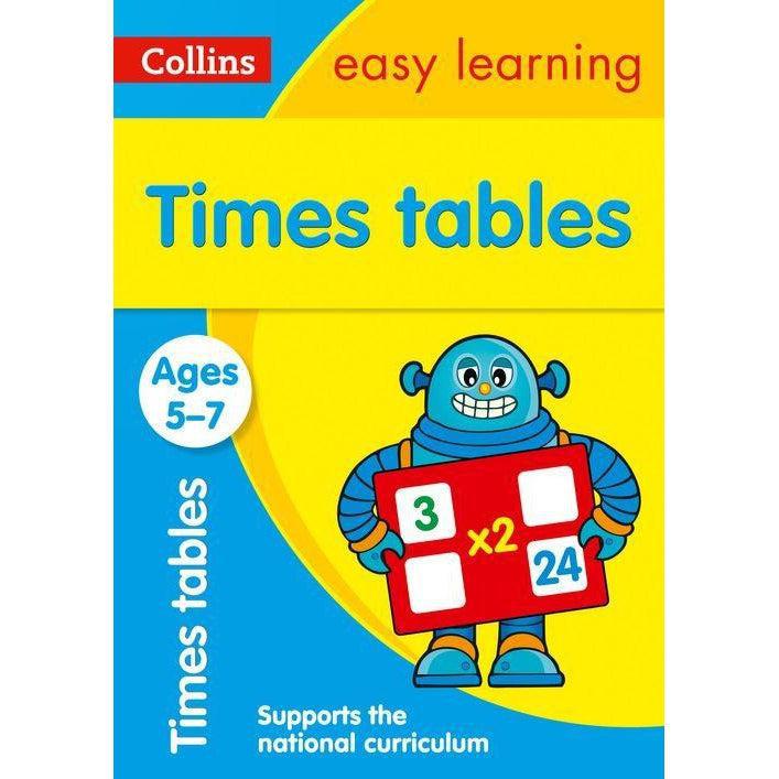 Times Tables Ages 5-7: Prepare For School With Easy Home Learning (Collins Easy Learning Ks1)