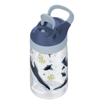 Contigo Children's Water Bottle - Gizmo Sip 420ml - Macaroon Sharks