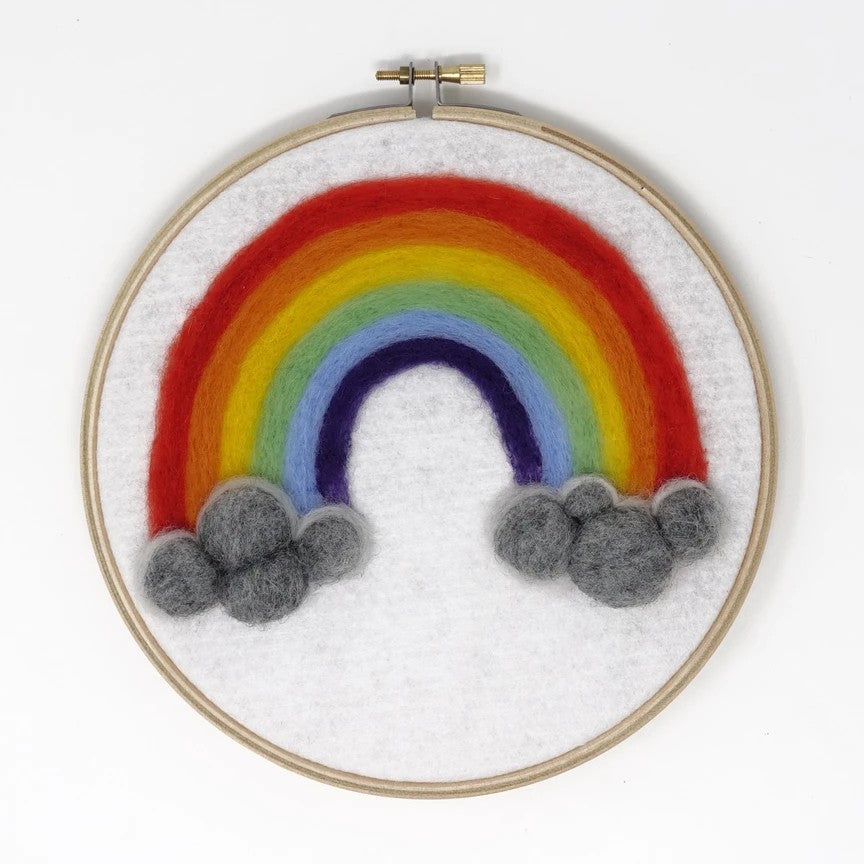 Rainbow of Hope Needle Felting Kit