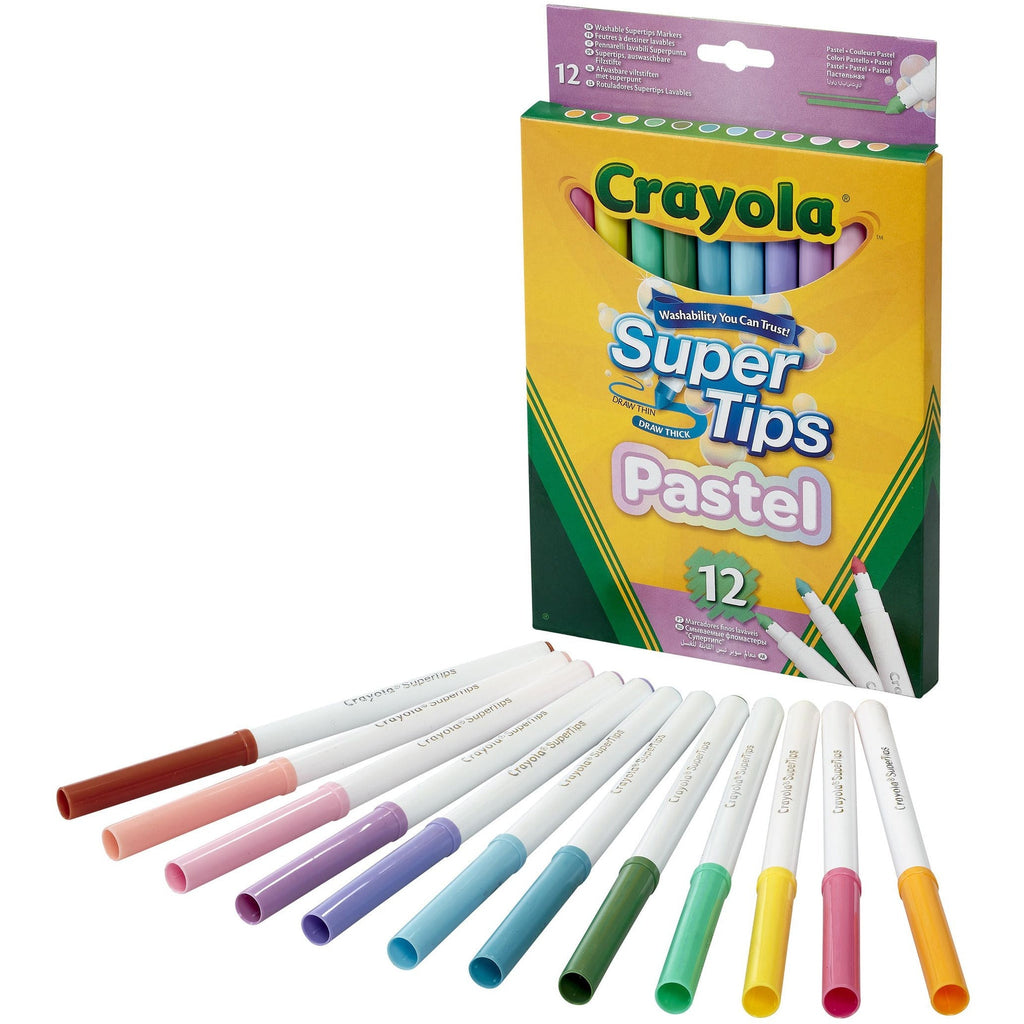 Crayola 12 Bright SuperTips