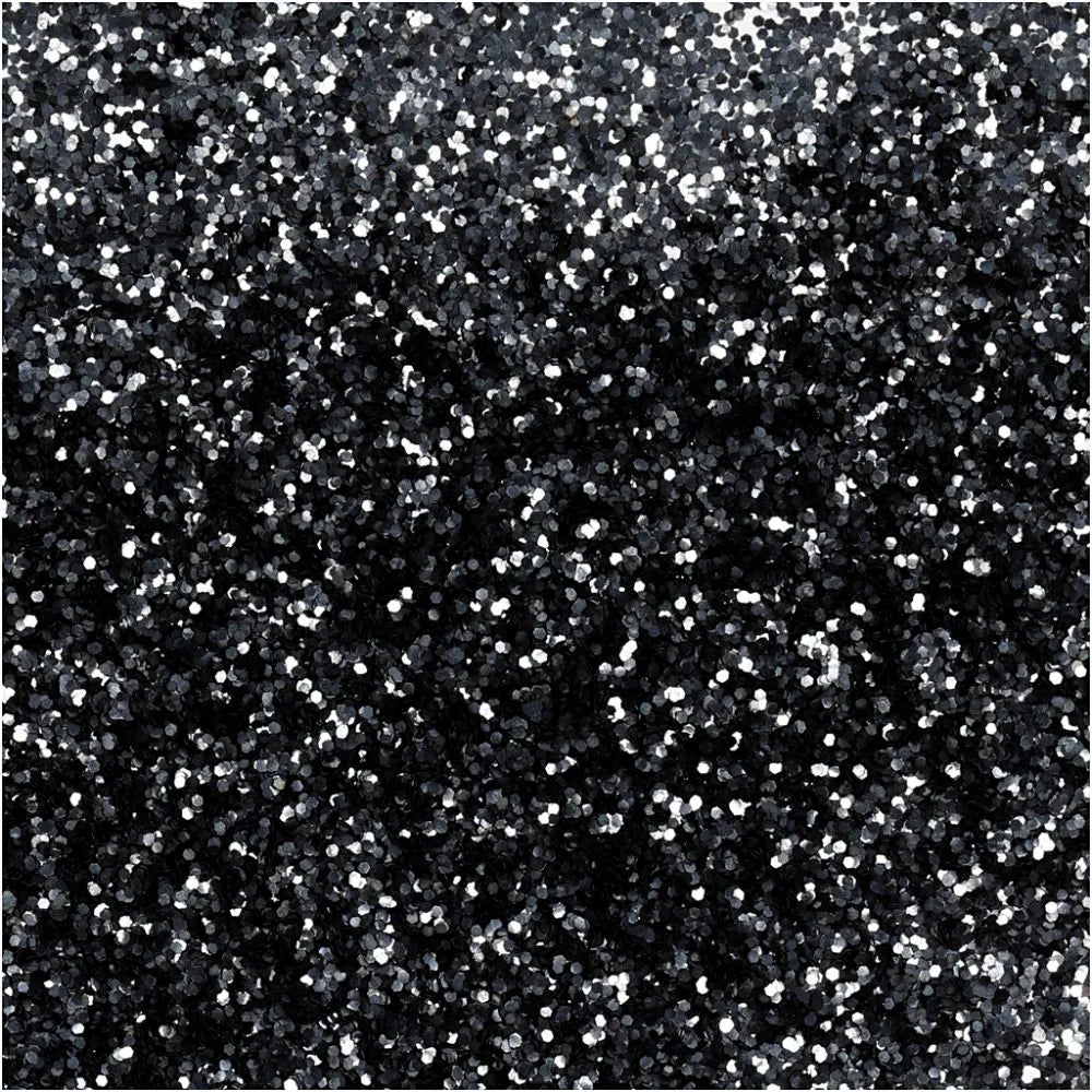 Bio Glitter Tub 10g - Black 0.4mm