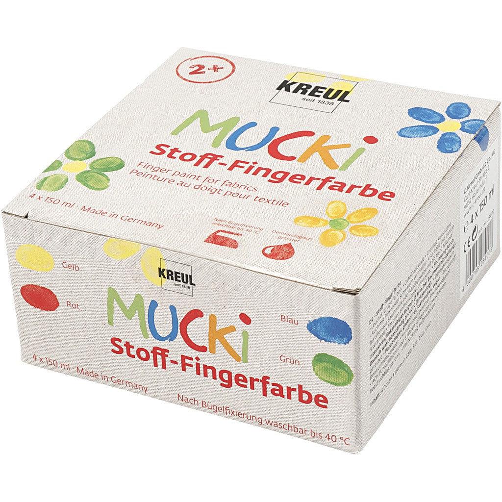 Finger Paints - Pack of 4 - 150ml