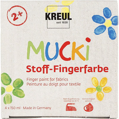 Finger Paints - Pack of 4 - 150ml