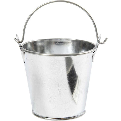 Mini Buckets for Miniature Crafting 5cm - Pack of 6