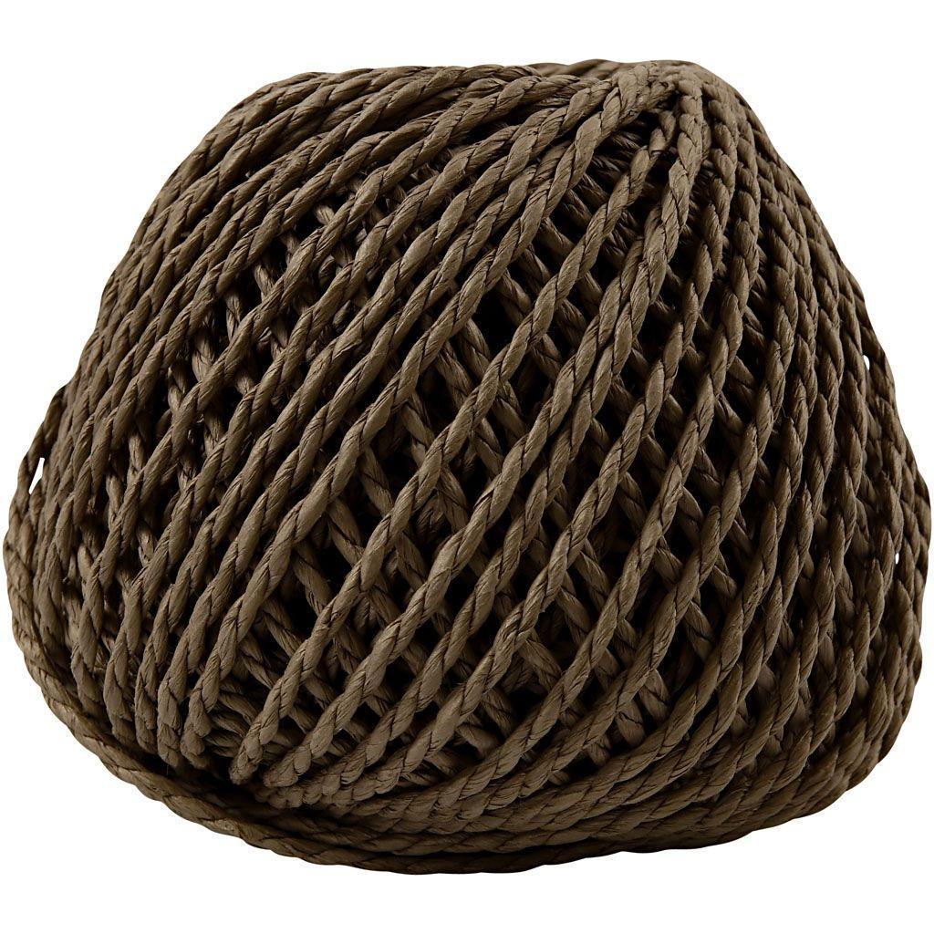 Paper Yarn - Brown 150g