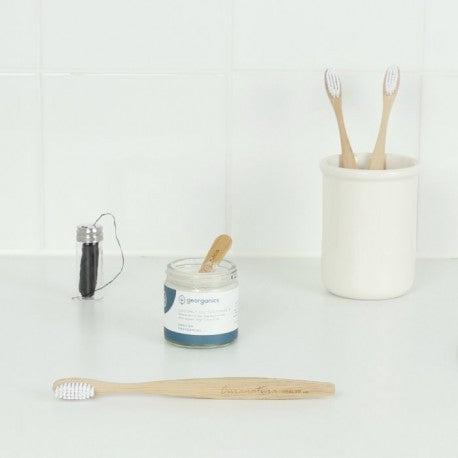 Curanatura Bamboo 'Health' Toothbrush with Nylon Bristles