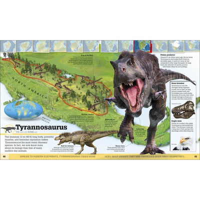 What's Where On Earth? Dinosaur Atlas: The Prehistoric World As You'Ve Never Seen It Before