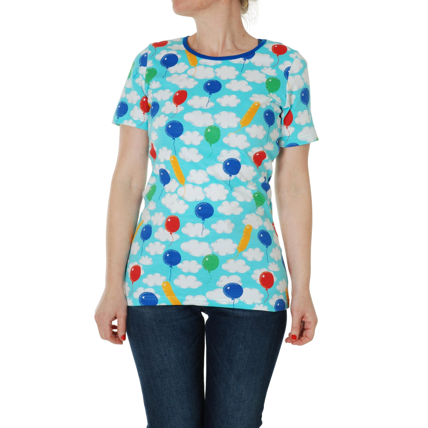 DUNS Adult Short Sleeve Top - A Cloudy Day (Small)