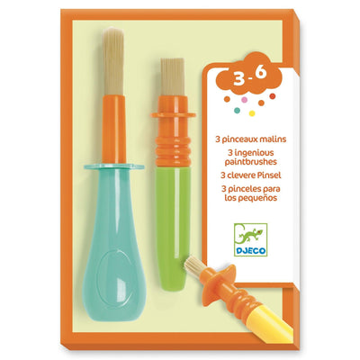 3 Ingenious Paintbrushes - Colours For Little Ones